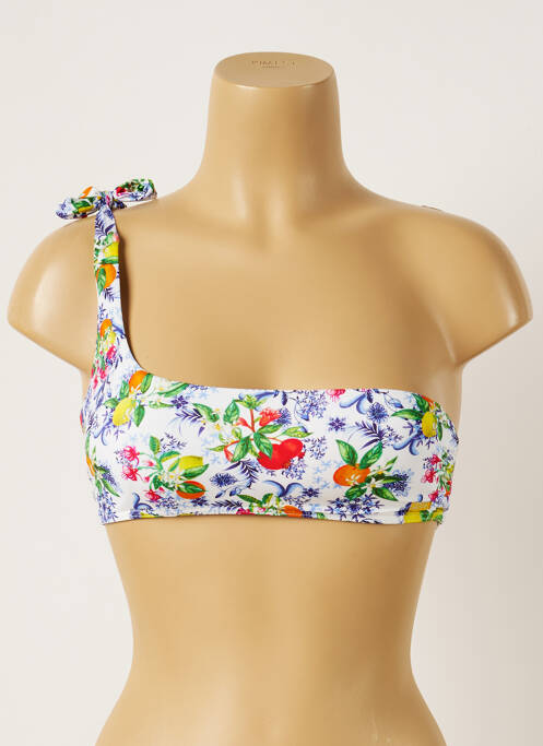 Sutien de costum de baie alb BANANA MOON femeie