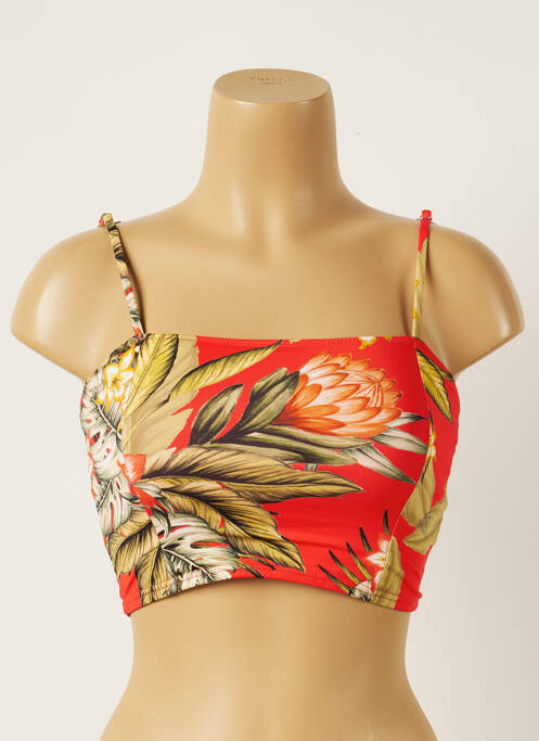 Sutien de costum de baie roșu BANANA MOON femeie