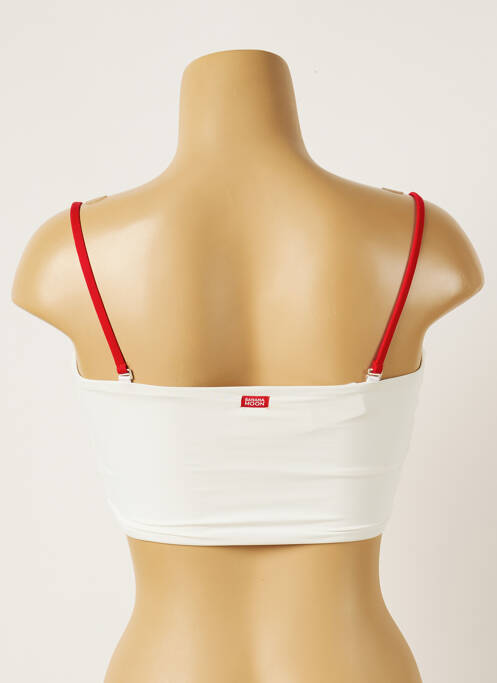 Sutien de costum de baie alb BANANA MOON femeie