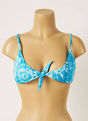 Sutien de costum de baie elasticitate sutien balconet cu decolteu înalt albastru BANANA MOON femeie
