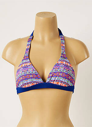 Sutien de costum de baie elasticitate albastru BANANA MOON femeie