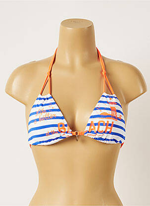 Sutien de costum de baie elasticitate albastru BANANA MOON femeie