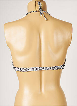 Sutien de costum de baie elasticitate top triunghiuri gri BANANA MOON femeie