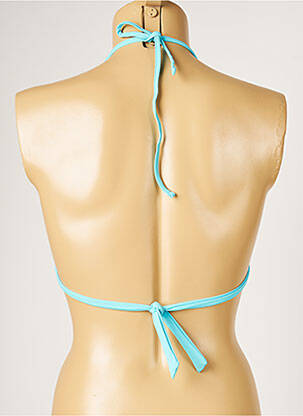Sutien de costum de baie elasticitate top triunghiuri albastru BANANA MOON femeie