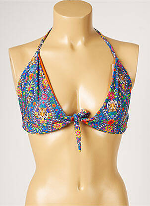 Sutien de costum de baie elasticitate albastru BANANA MOON femeie