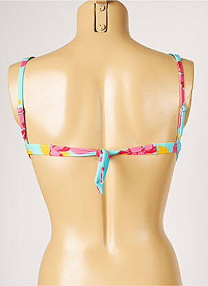 Sutien de costum de baie elasticitate top triunghiuri albastru BANANA MOON femeie