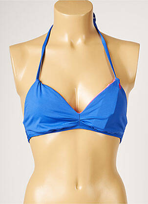 Sutien de costum de baie elasticitate albastru BANANA MOON femeie