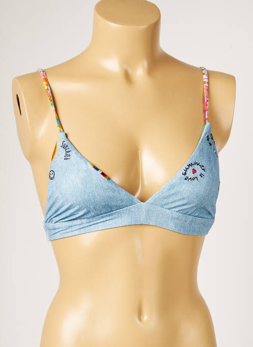 Sutien de costum de baie albastru BANANA MOON femeie