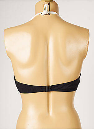 Sutien de costum de baie elasticitate top sutien modelat negru LIVIA femeie