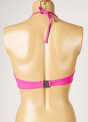 Sutien de costum de baie elasticitate top sutien modelat roz LIVIA femeie