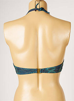 Sutien de costum de baie elasticitate top sutien modelat verde LIVIA femeie