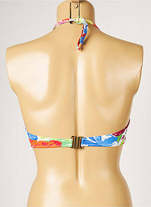 Sutien de costum de baie elasticitate top sutien modelat portocalie LIVIA femeie
