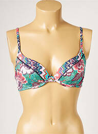 Sutien de costum de baie elasticitate top sutien modelat verde LIVIA femme
