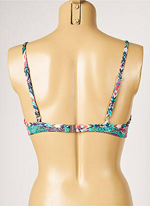 Sutien de costum de baie elasticitate top sutien modelat verde LIVIA femeie