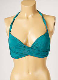 Sutien de costum de baie elasticitate top sutien modelat verde LIVIA femeie