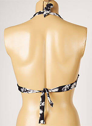 Sutien de costum de baie elasticitate top sutien modelat negru LIVIA femeie