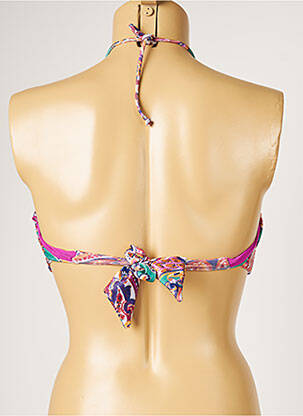 Sutien de costum de baie elasticitate top sutien modelat portocalie LIVIA femeie