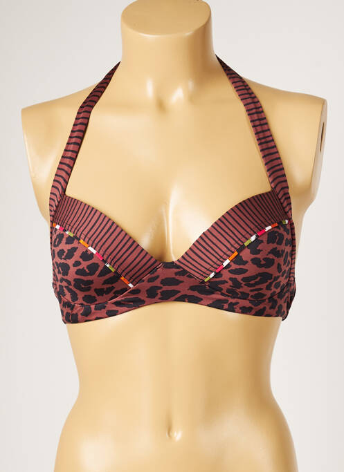 Sutien de costum de baie maro LIVIA femeie