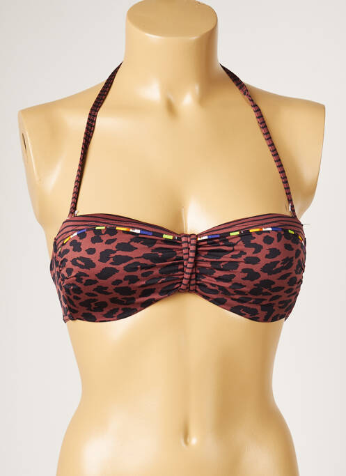 Sutien de costum de baie maro LIVIA femeie