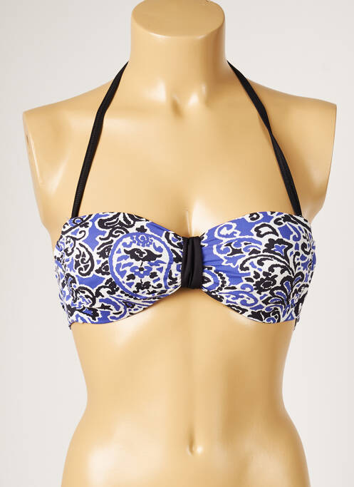 Sutien de costum de baie albastru LIVIA femeie