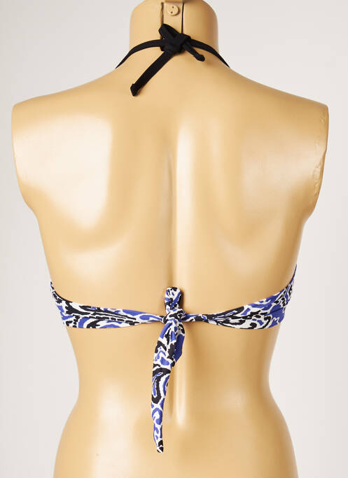 Sutien de costum de baie albastru LIVIA femeie