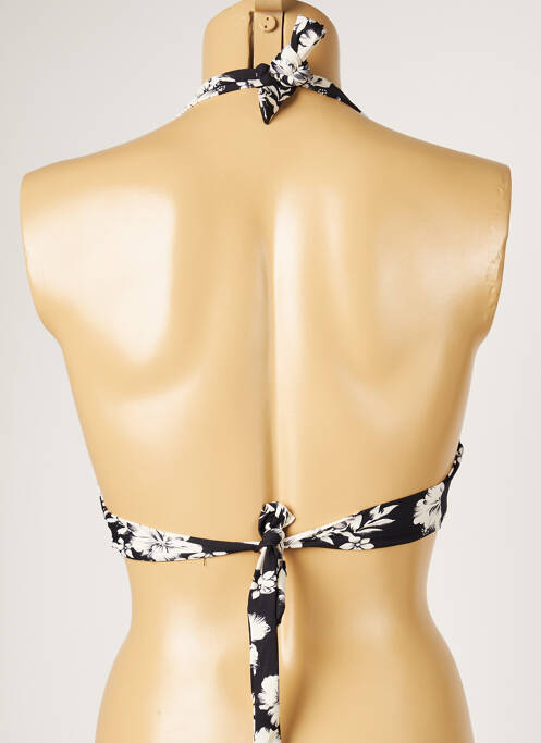 Sutien de costum de baie elasticitate top sutien modelat negru LIVIA femme