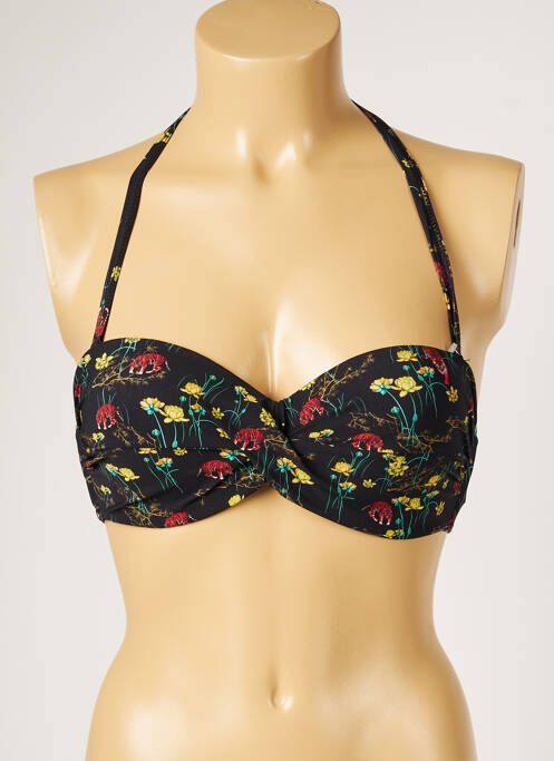 Sutien de costum de baie negru LIVIA femeie