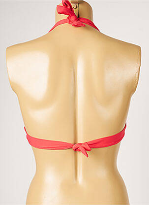 Sutien de costum de baie elasticitate top sutien modelat roșu LIVIA femeie