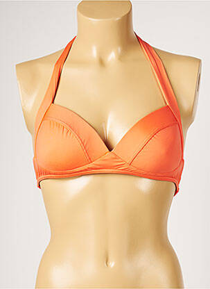 Sutien de costum de baie elasticitate top sutien modelat portocalie LIVIA femeie