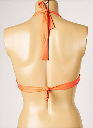 Sutien de costum de baie elasticitate top sutien modelat portocalie LIVIA femeie