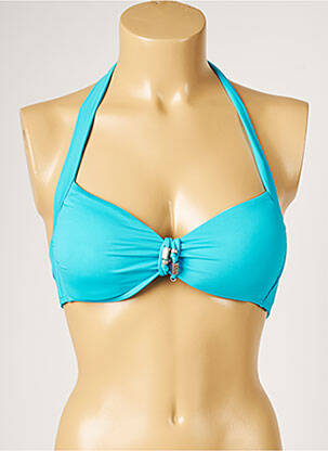 Sutien de costum de baie albastru LIVIA femeie