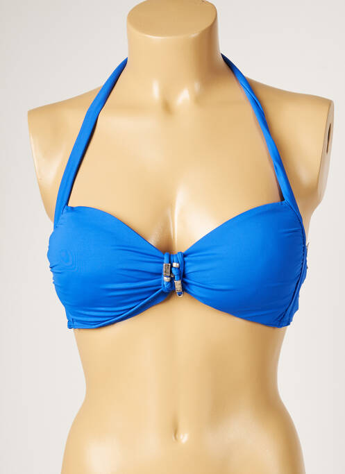 Sutien de costum de baie albastru LIVIA femeie