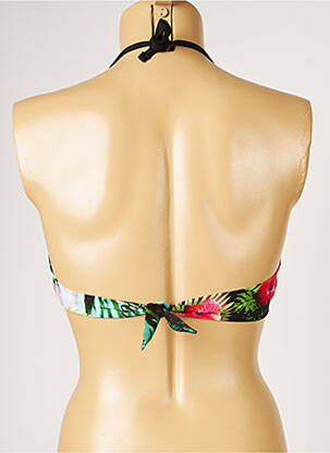 Sutien de costum de baie elasticitate top sutien modelat negru LIVIA femeie