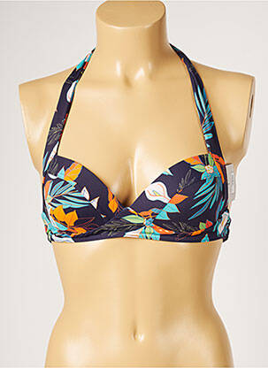 Sutien de costum de baie albastru LIVIA femeie