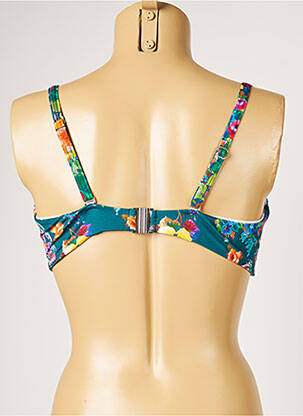 Sutien de costum de baie elasticitate top sutien modelat verde LIVIA femeie