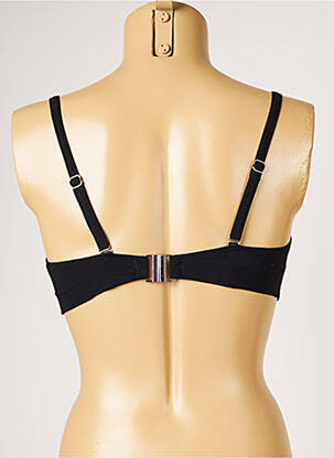 Sutien de costum de baie elasticitate top sutien modelat negru LIVIA femeie