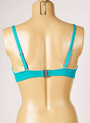 Sutien de costum de baie elasticitate top sutien modelat albastru LIVIA femeie