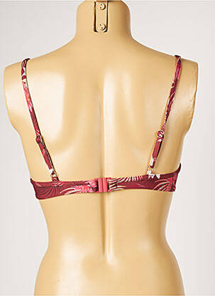 Sutien de costum de baie elasticitate top sutien modelat portocalie LIVIA femeie