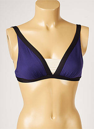 Sutien de costum de baie elasticitate top sutien modelat violet LIVIA femeie