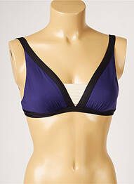 Sutien de costum de baie elasticitate top sutien modelat violet LIVIA femeie