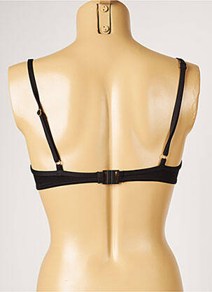 Sutien de costum de baie elasticitate top sutien modelat negru LIVIA femeie