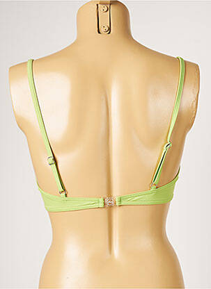 Sutien de costum de baie elasticitate top sutien modelat verde LIVIA femeie
