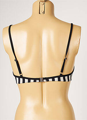 Sutien de costum de baie elasticitate top sutien modelat negru LIVIA femeie