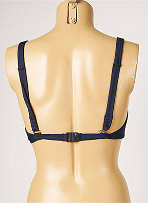 Sutien de costum de baie elasticitate top sutien modelat albastru LIVIA femeie