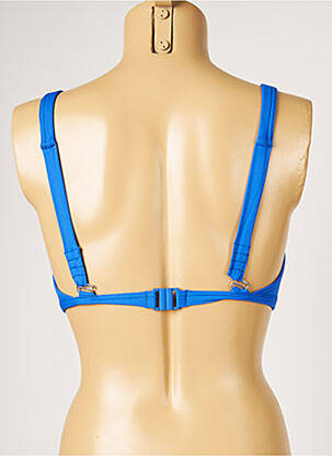 Sutien de costum de baie elasticitate top sutien modelat albastru LIVIA femeie