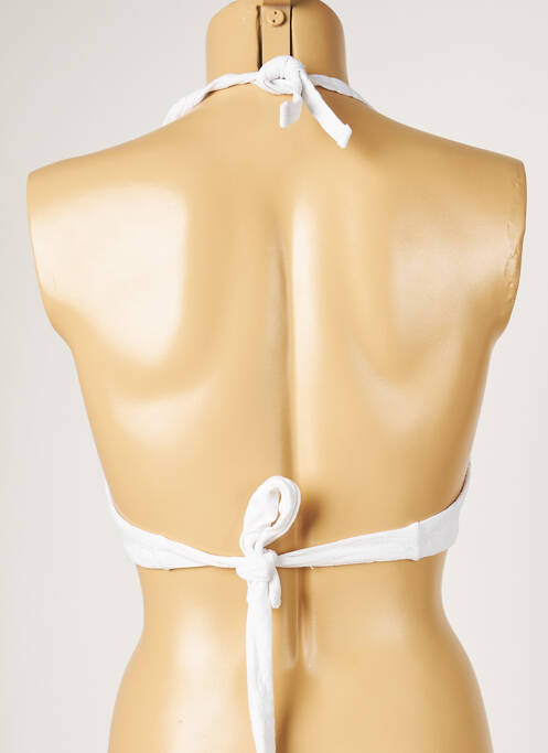 Sutien de costum de baie alb LIVIA femeie