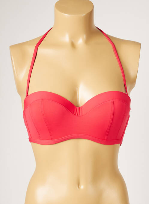 Sutien de costum de baie roșu LIVIA femeie