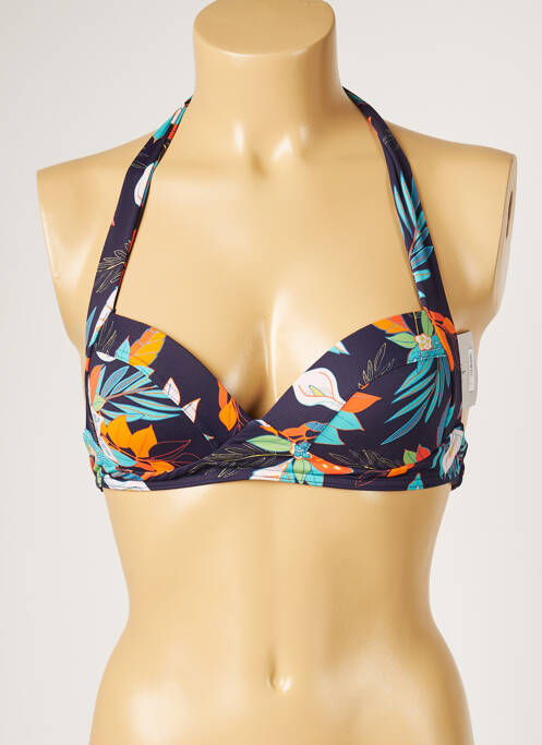 Sutien de costum de baie albastru LIVIA femeie