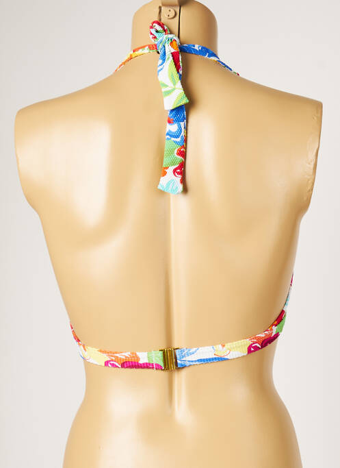 Sutien de costum de baie elasticitate sutien cu susținere înaltă și burete detașabil verde LIVIA femme