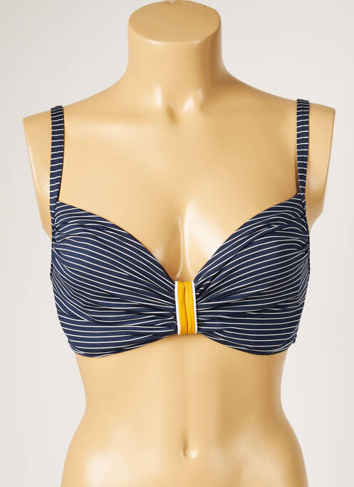 Sutien de costum de baie albastru LIVIA femeie